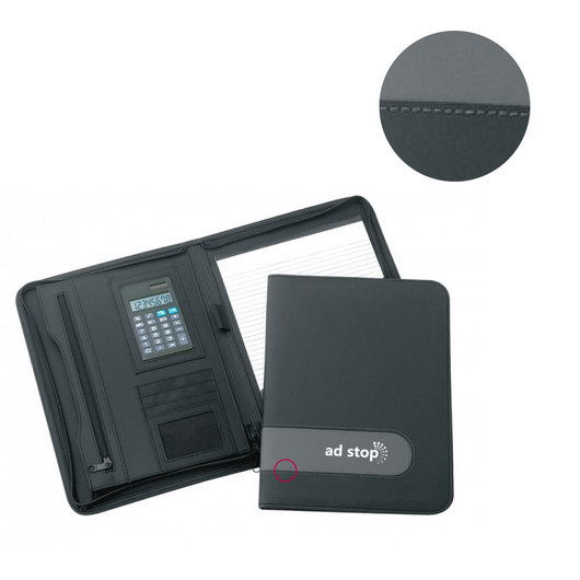 Promotional Delta Zippered Compendiums Zoom